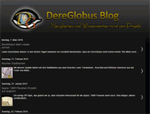 Tablet Screenshot of blog.dereglobus.org